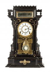 F. KROEBER LEHIGH SHELF CLOCK