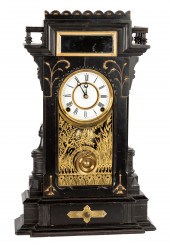 F. KROEBER LEHIGH SHELF CLOCK