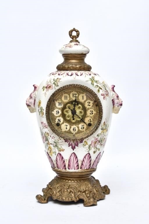 F. Kroeblor Clock Co. New York,