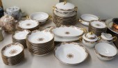 F. LEGRAND LIMOGES 78-PIECE PO