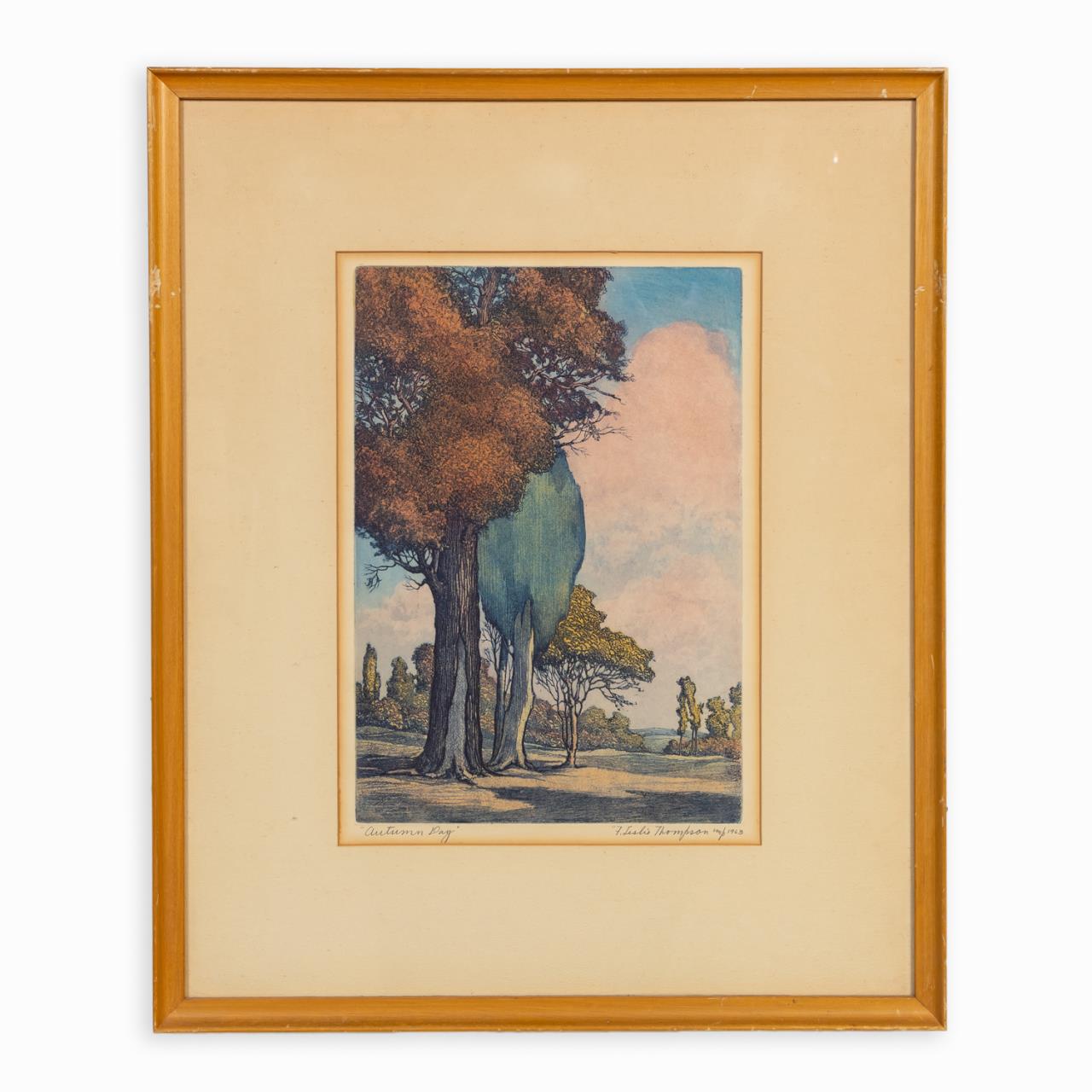 F. LESLIE THOMPSON "AUTUMN DAY"