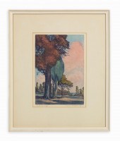 F. LESLIE THOMPSON "AUTUMN DAY
