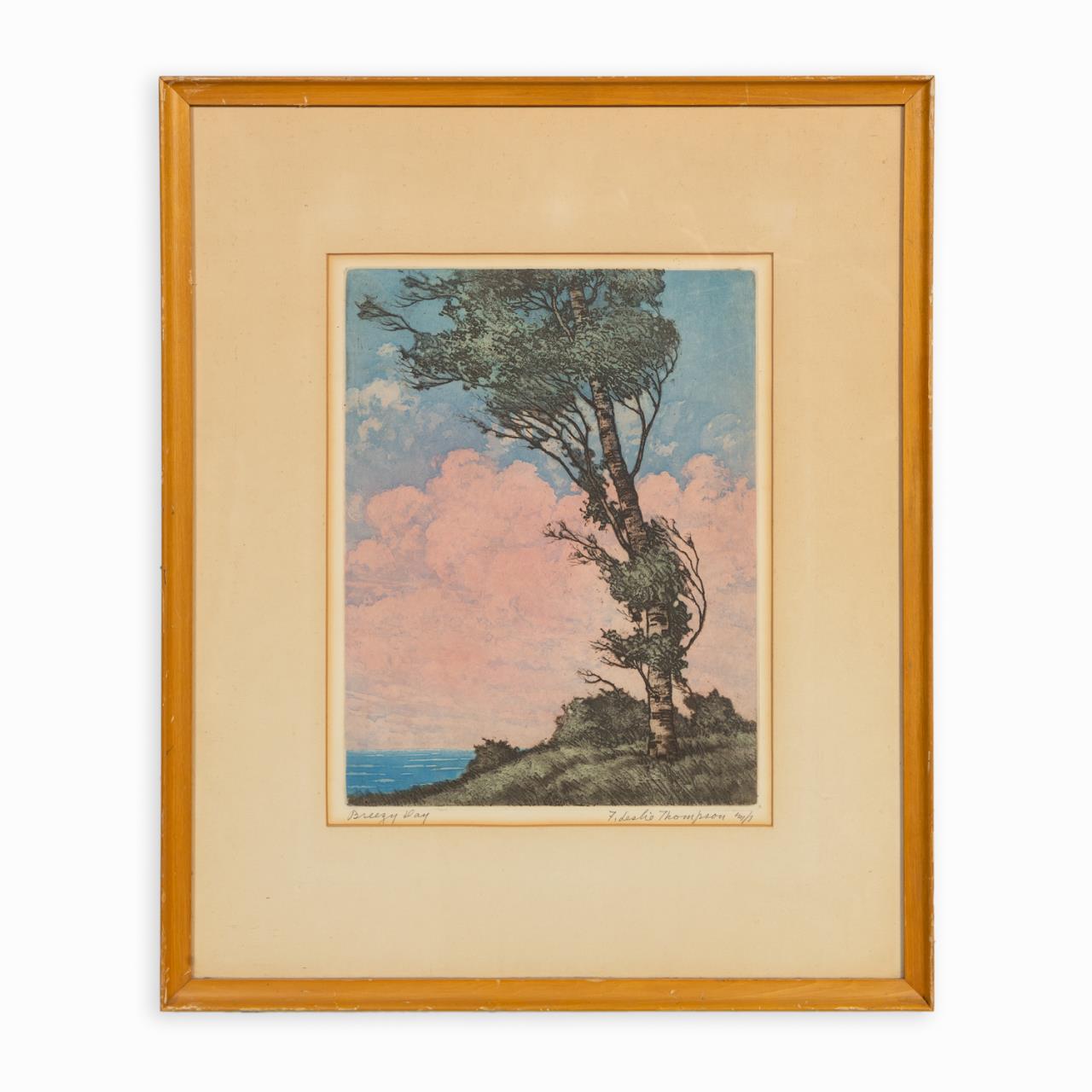 F. LESLIE THOMPSON "BREEZY DAY",