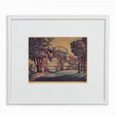 F. LESLIE THOMPSON LANDSCAPE W