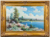 F. LOTTE SIGNED IMPRESSIONIST