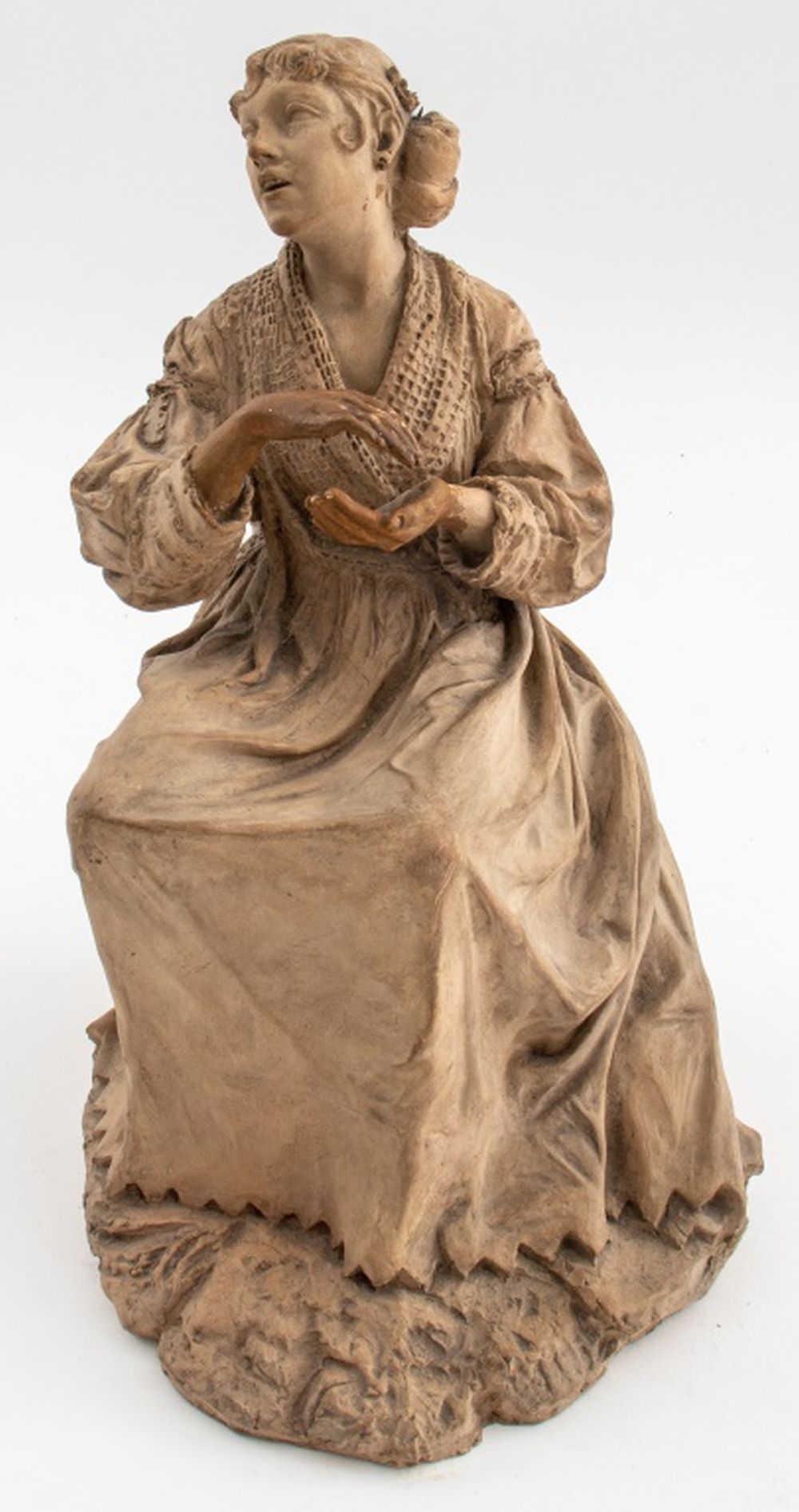 F. MORALES TERRACOTTA SCULPTURE