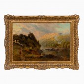 F NEWCOME, RIVER PATH LANDSCAP