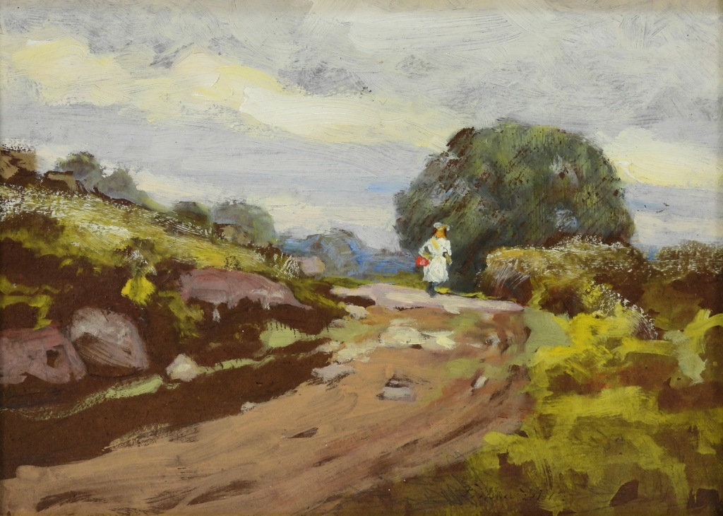 F. USHER DE VOLL IMPRESSIONIST