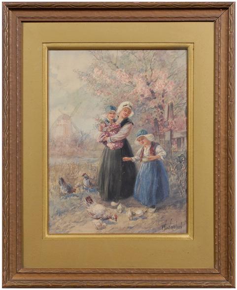 F. W. Van Vreeland watercolor