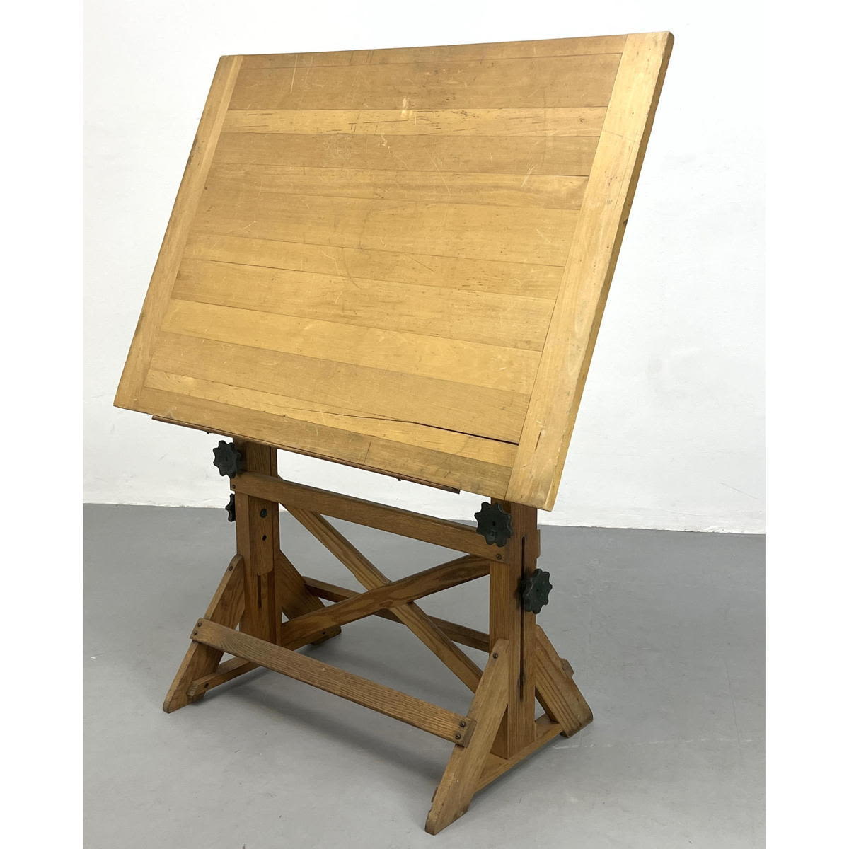 F. WEBER Wood Adjustable Drafting