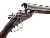 F. Williams 10 bore SxS hammer
