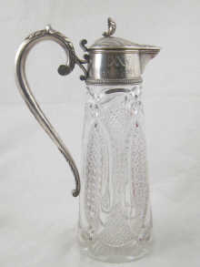 Faberge. A Russian silver mounted