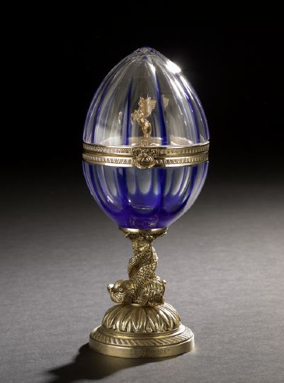 Faberge Collection Gilt-Bronze- and