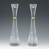 FABERGE CRYSTAL "LUMINAIRE" PA