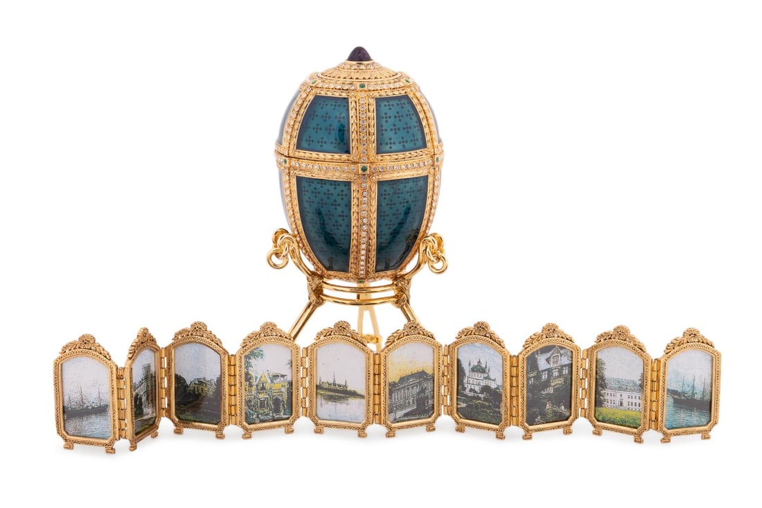 FABERGE 'DANISH PALACE' GREEN