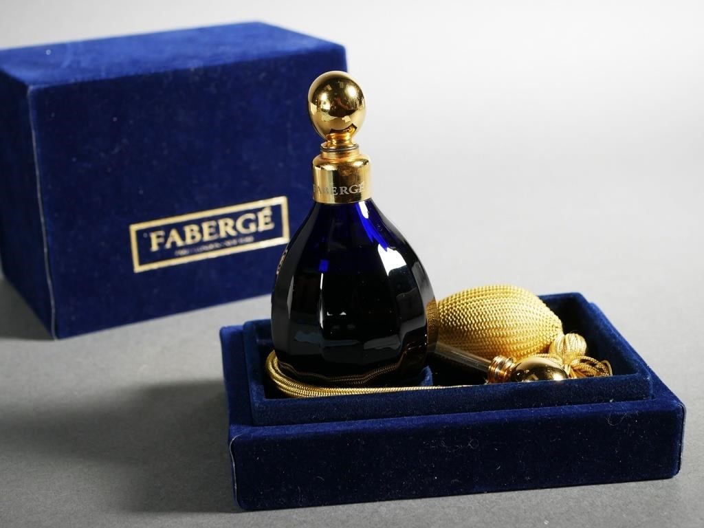 FABERGE EGG ST. LOUIS CRYSTAL