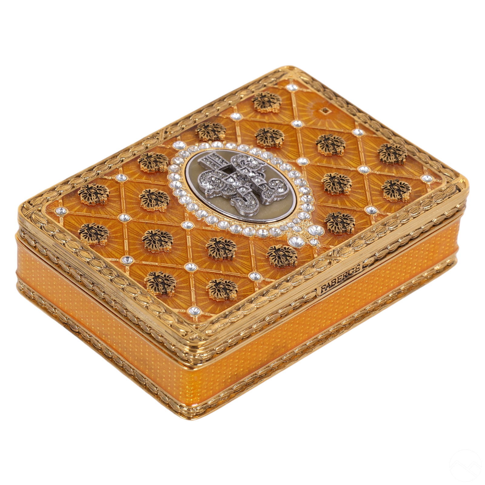 FABERGE EMBELLISHED ENAMEL