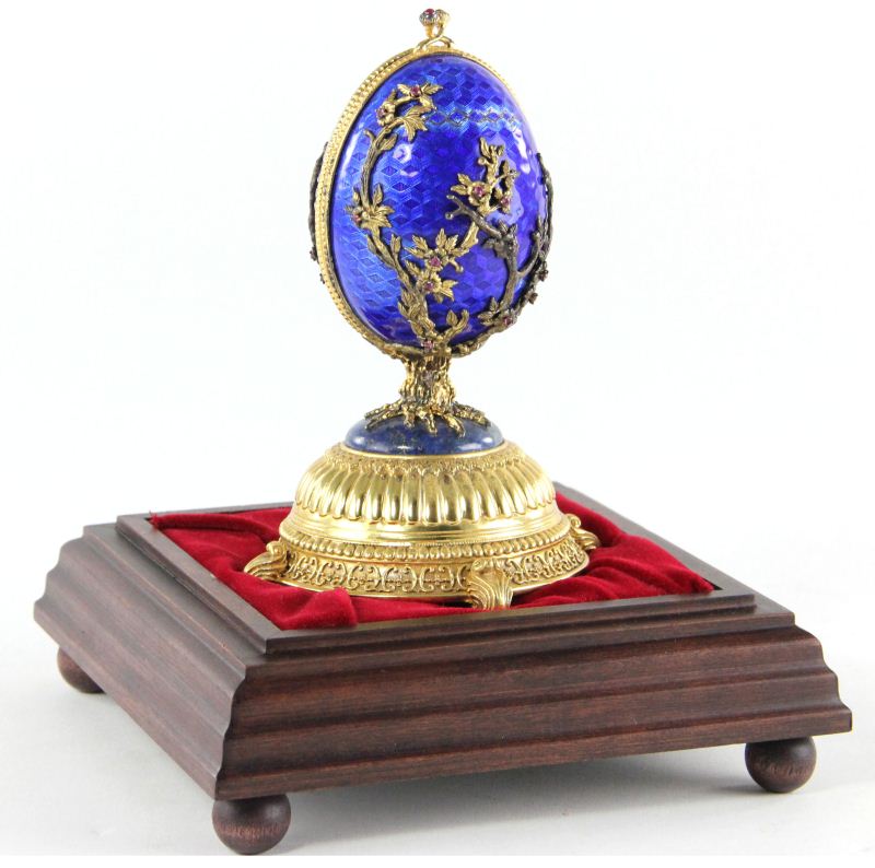 Faberge Firebird Eggcobalt