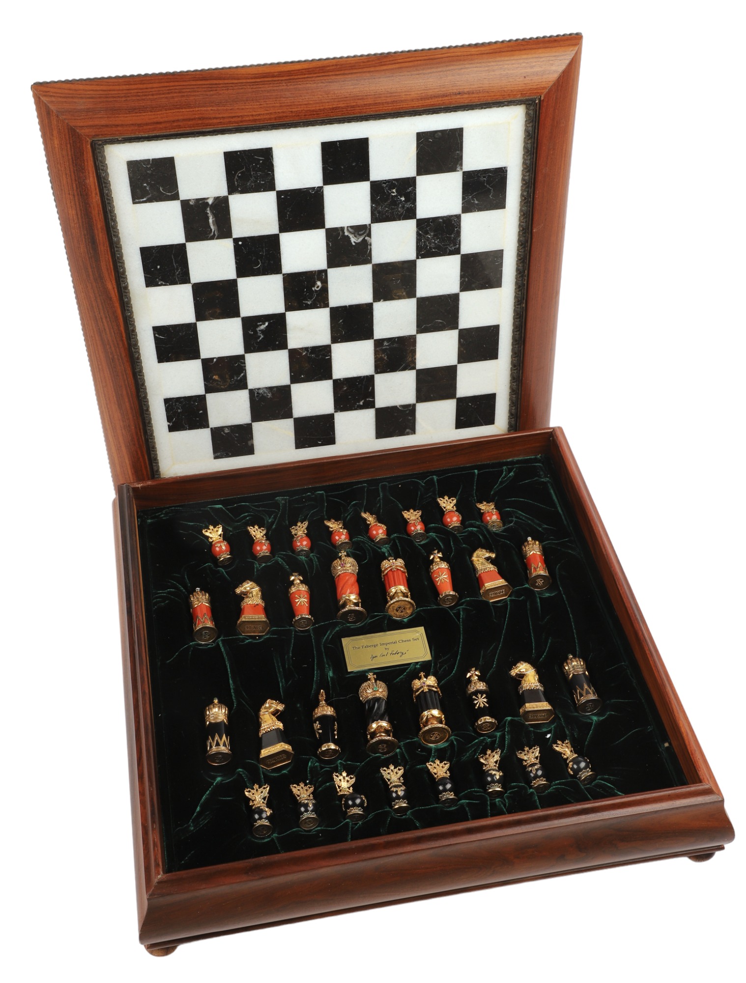 Faberge Imperial Chess Set by