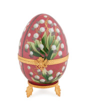 FABERGE LIMOGES 'LILIES OF THE