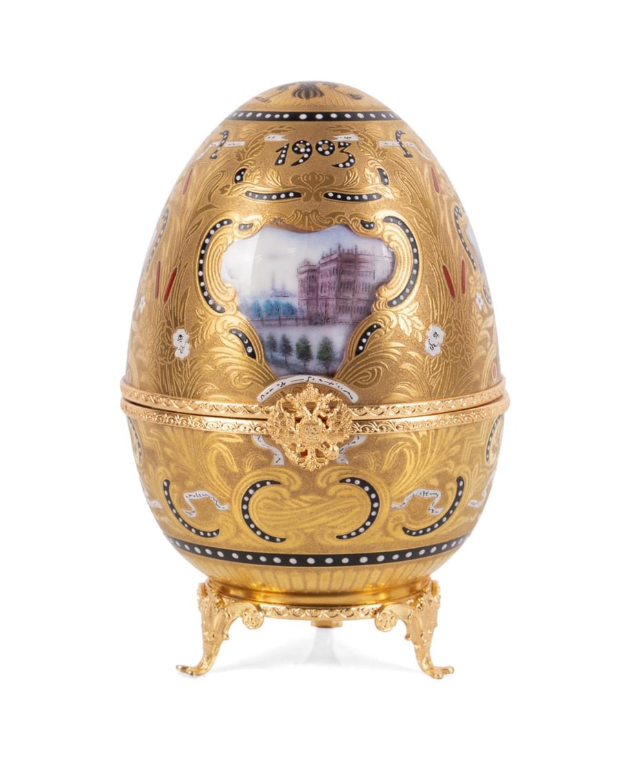 FABERGE LIMOGES 'PETER THE GREAT'