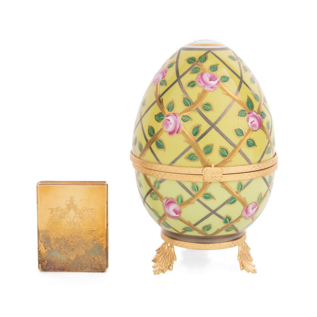 FABERGE LIMOGES 'ROSE TRELLIS'