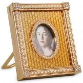 FABERGE MINIATURE JEWELED PICT