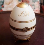 FABERGE NO. 156 ENAMEL STERLIN