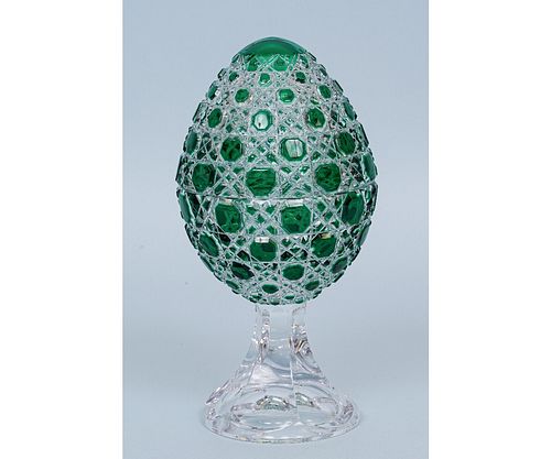 FABERGE PERFUME EGGFaberge green