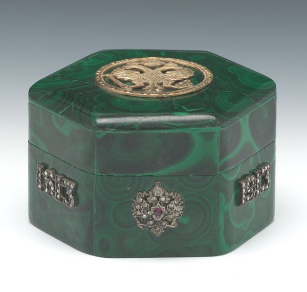 FABERGE STYLE TRINKET BOX, 300TH