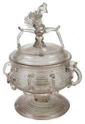 FACON DE VENISE GLASS RINGED V