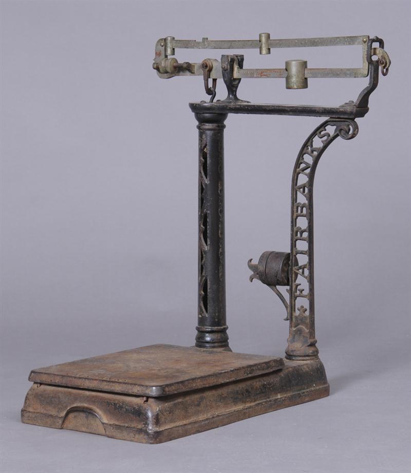 FAIRBANKS CAST-IRON BEAM BALANCE