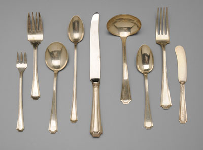 Fairfax sterling silver flatware,