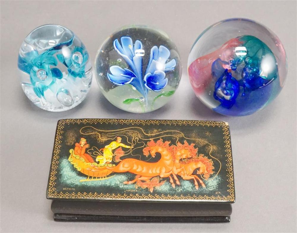 FAIRYTALE DECORATED RUSSIAN LACQUER