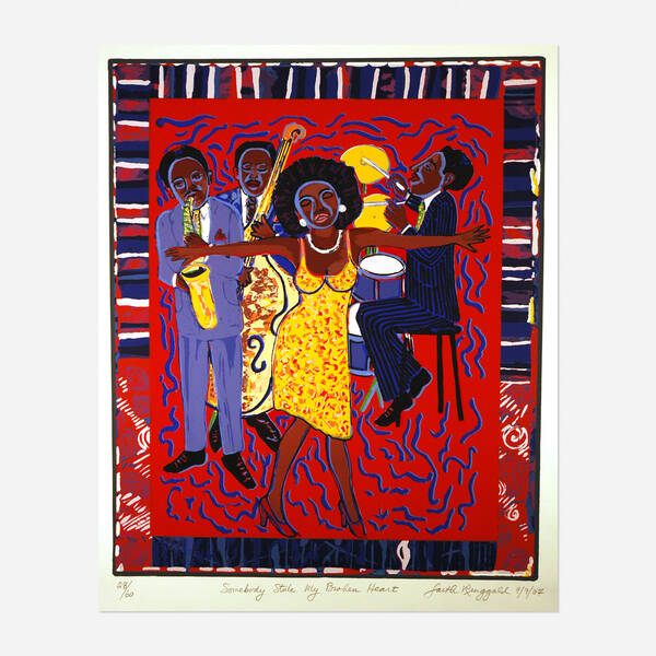 Faith Ringgold b.1930. Somebody