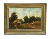 FALL LANDSCAPE BY W. WARNER F-