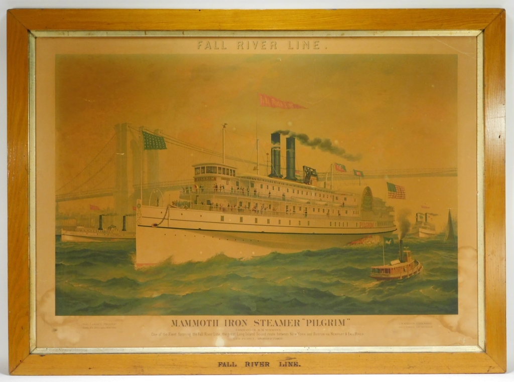 FALL RIVER LINE MAMMOTH STEAMER