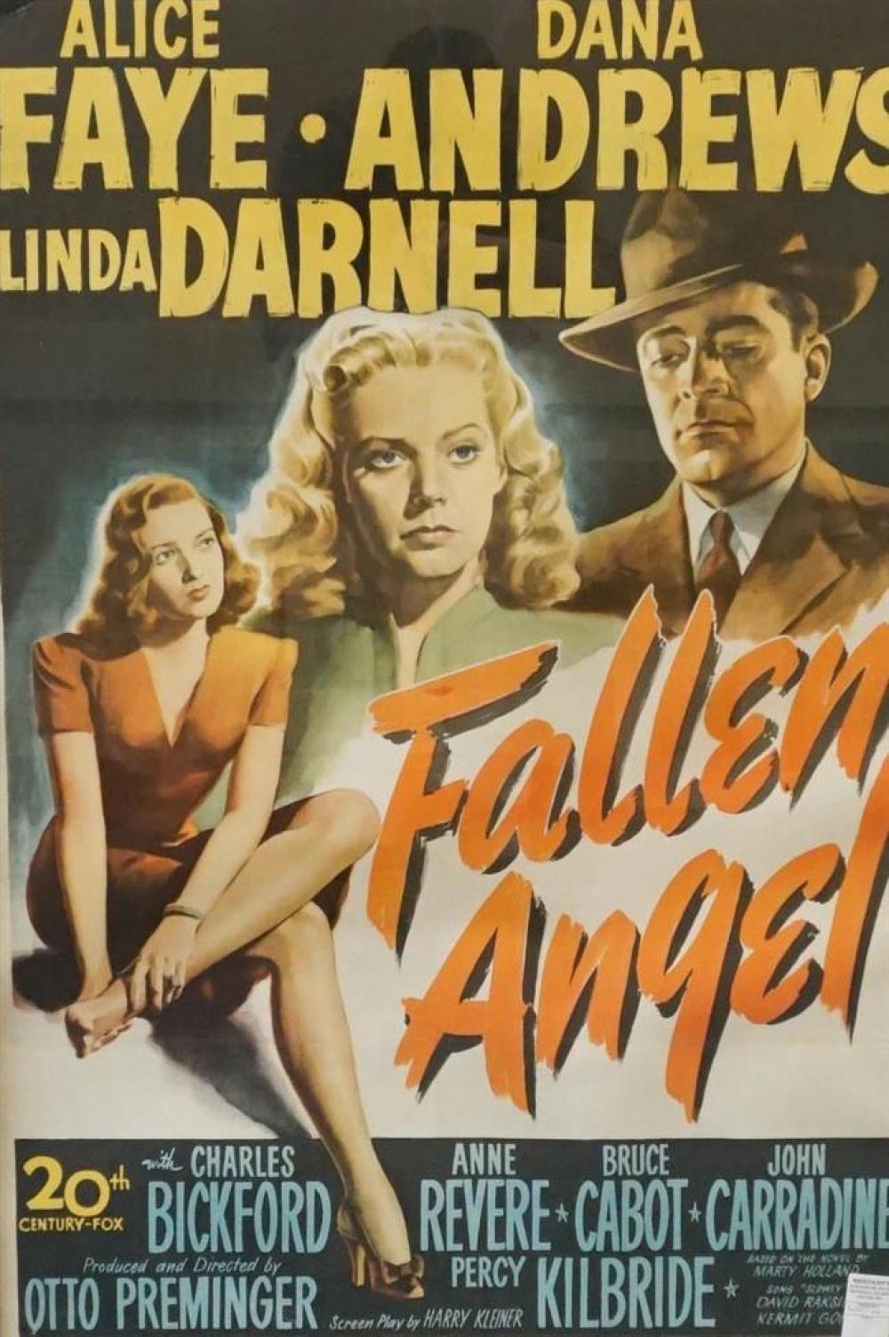 'FALLEN ANGEL' MOVIE POSTER,