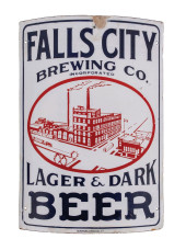 FALLS CITY BREWING CO. CURVED