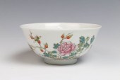 FAMILLE ROSE PEONY BOWL, REPUB