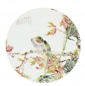 Famille Rose Porcelain Panel R