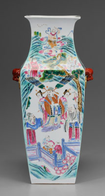 Famille Rose Porcelain Vase