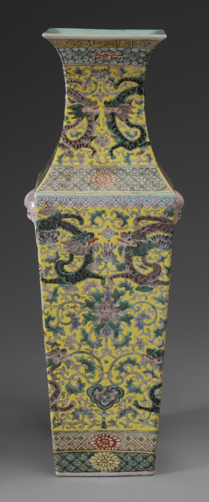 Famille Verte Porcelain Vase