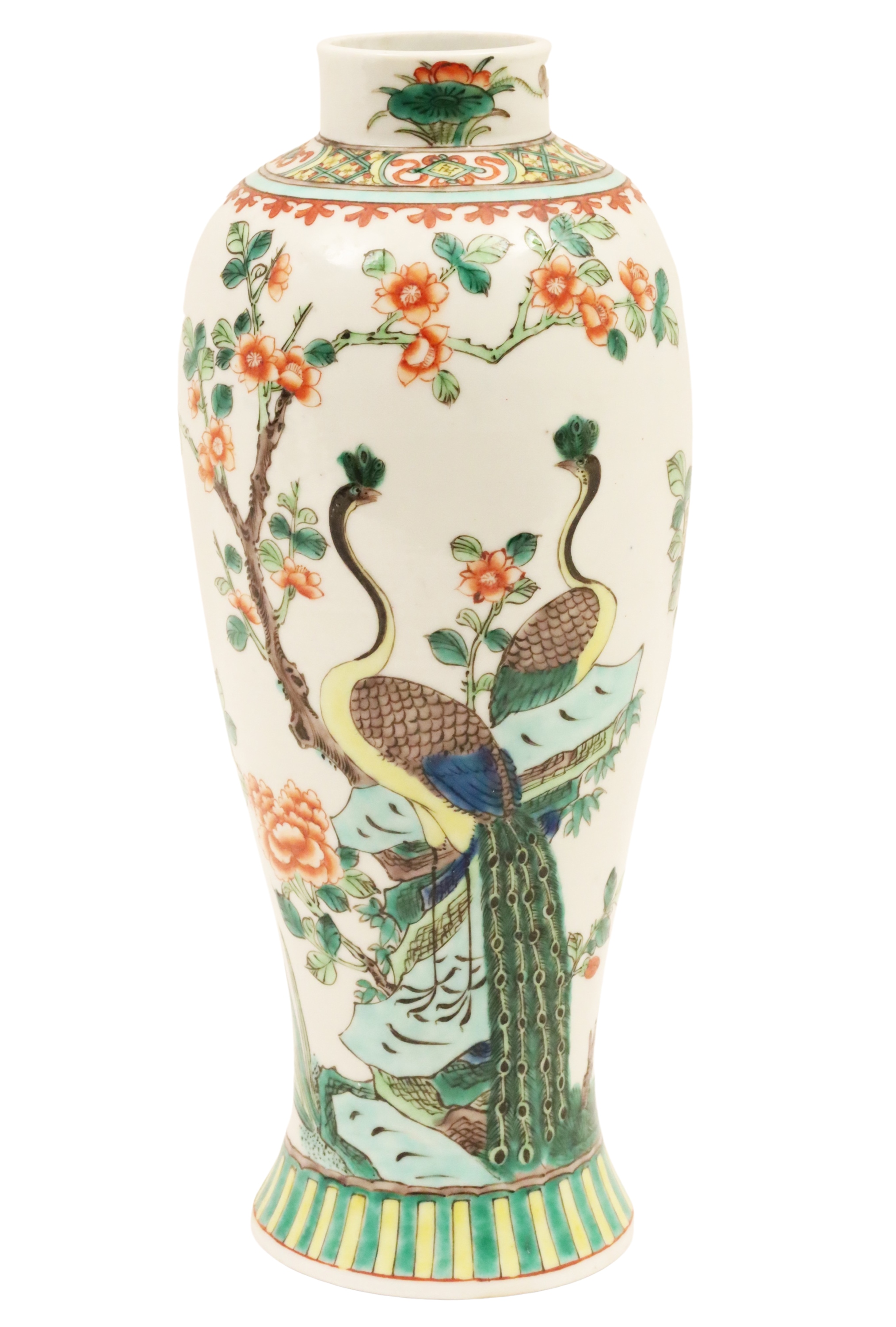 FAMILLE VERTE VASE A Chinese