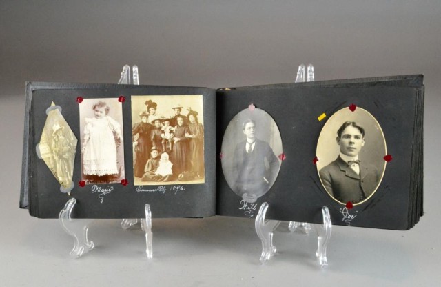 Family Album With Signed Photo Of