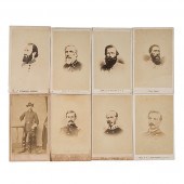 Family CDV Album with Confeder