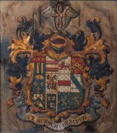 FAMILY HERALDIC COAT OF ARMS,