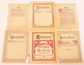 FAMILY REGISTERS FROM OLD BIBL