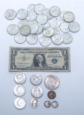 FAMILY SILVER COIN COLLECTION