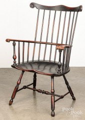 FANBACK WINDSOR CHAIR, 18TH C.